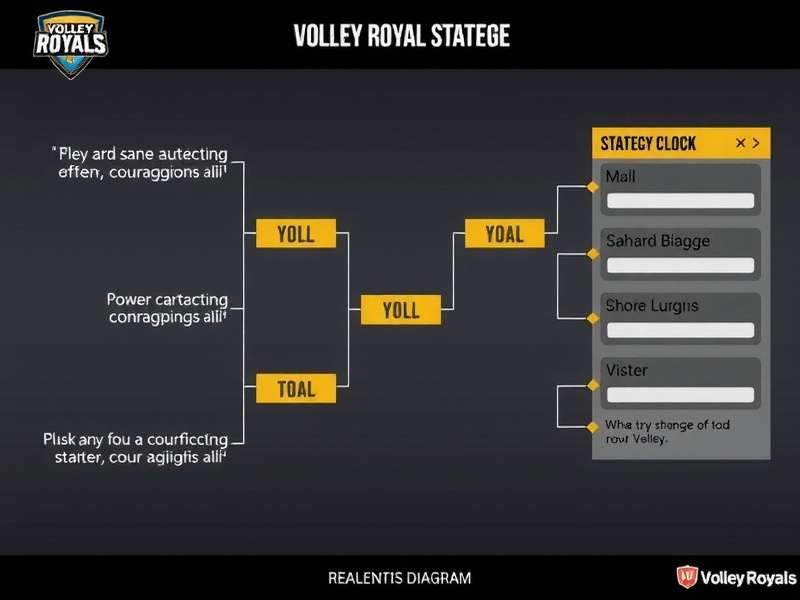 Volley Royals Elite Strategy Diagram
